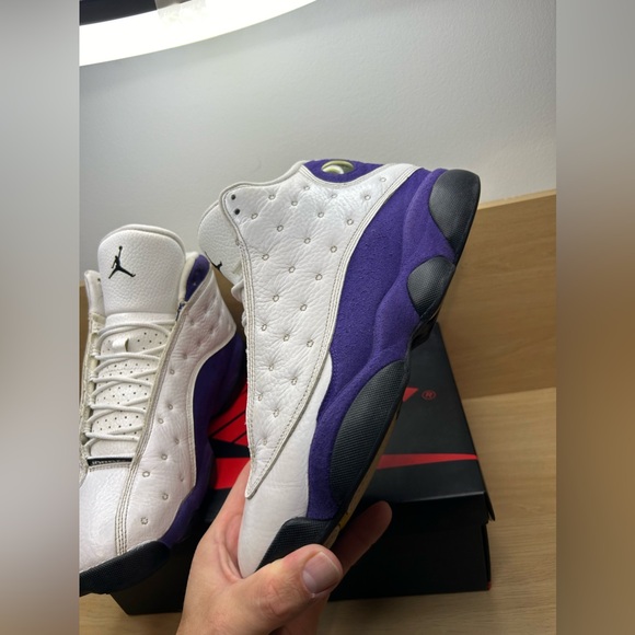 Size 10 - Air Jordan 13 Retro Lakers - Picture 8 of 16
